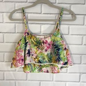 Urbin Bliss Floral Crop Top Size 8